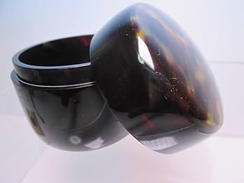 本鼈甲　棗なつめ　 箱付 　茶道具　べっ甲　 茶筒　茶器　定価65万円 Yahoo!オークション - 本べっ甲 棗 箱付 茶道具 べっ甲 鼈甲